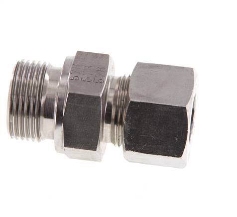 G 3/4'' Male x 16S Stainless steel Straight Cutting Ring 400 Bar DIN 2353