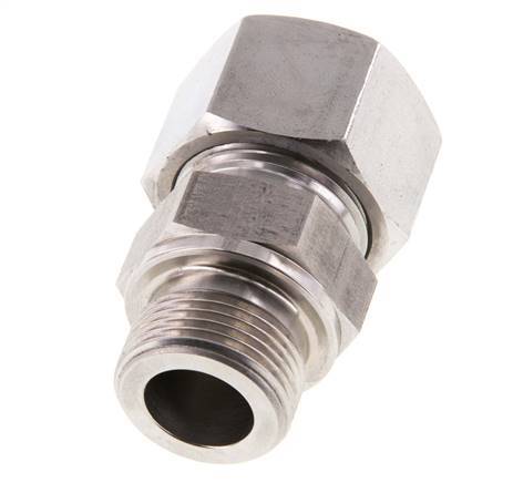 G 3/4'' Male x 20S Stainless steel Straight Cutting Ring 400 Bar DIN 2353