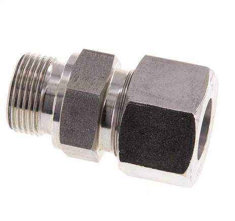 G 3/4'' Male x 20S Stainless steel Straight Cutting Ring 400 Bar DIN 2353