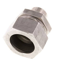 G 3/4'' Male x 35L Stainless steel Straight Cutting Ring 160 Bar DIN 2353