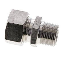 3/4'' NPT Male x 22L Stainless steel Straight Cutting Ring 160 Bar DIN 2353