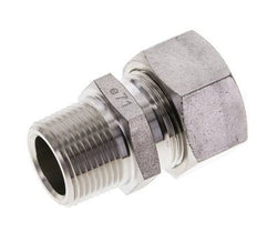 3/4'' NPT Male x 22L Stainless steel Straight Cutting Ring 160 Bar DIN 2353