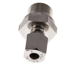 G 3/8'' Male x 6L Stainless steel Straight Cutting Ring 315 Bar DIN 2353