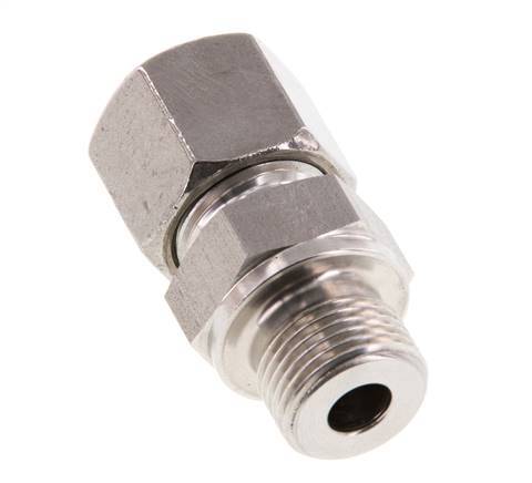 G 3/8'' Male x 10S Stainless steel Straight Cutting Ring 630 Bar DIN 2353