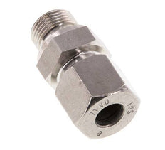 G 3/8'' Male x 10S Stainless steel Straight Cutting Ring 630 Bar DIN 2353