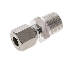 3/8'' NPT Male x 8L Stainless steel Straight Cutting Ring 315 Bar DIN 2353