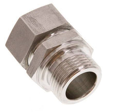 G 1'' Male x 28L Stainless steel Straight Cutting Ring 160 Bar DIN 2353