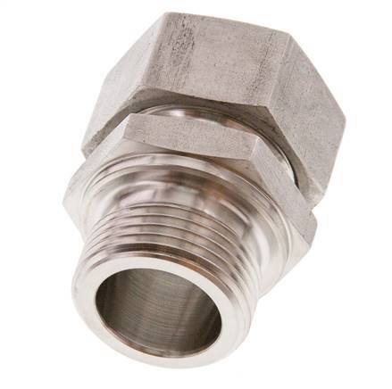 G 1'' Male x 28L Stainless steel Straight Cutting Ring 160 Bar DIN 2353