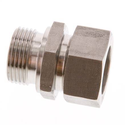 G 1'' Male x 28L Stainless steel Straight Cutting Ring 160 Bar DIN 2353