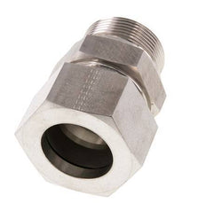 G 1 1/2'' Male x 38S Stainless steel Straight Cutting Ring 315 Bar DIN 2353
