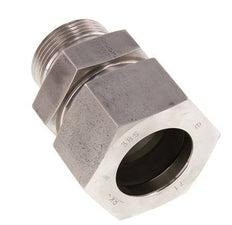 G 1 1/4'' Male x 38S Stainless steel Straight Cutting Ring 315 Bar DIN 2353