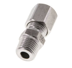 M10x1 Male x 6LL Stainless steel Straight Cutting Ring 100 Bar DIN 2353