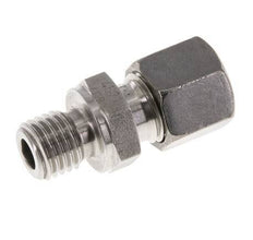 M12x1.5 Male x 8L Stainless steel Straight Cutting Ring 315 Bar DIN 2353
