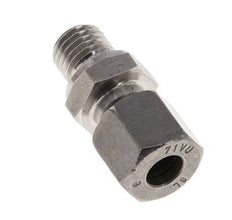 M12x1.5 Male x 8L Stainless steel Straight Cutting Ring 315 Bar DIN 2353
