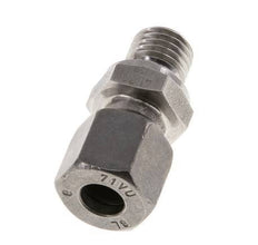 M12x1.5 Male x 8L Stainless steel Straight Cutting Ring 315 Bar DIN 2353