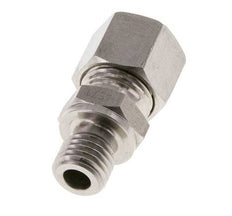 M12x1.5 Male x 10L Stainless steel Straight Cutting Ring 315 Bar DIN 2353