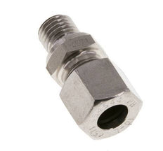 M12x1.5 Male x 10L Stainless steel Straight Cutting Ring 315 Bar DIN 2353