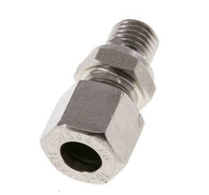 M12x1.5 Male x 10L Stainless steel Straight Cutting Ring 315 Bar DIN 2353