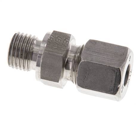 M14x1.5 Male x 8S Stainless steel Straight Cutting Ring 630 Bar DIN 2353