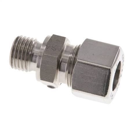 M14x1.5 Male x 12L Stainless steel Straight Cutting Ring 315 Bar DIN 2353