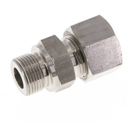 M22x1.5 Male x 16S Stainless steel Straight Cutting Ring 400 Bar DIN 2353