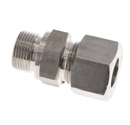 M22x1.5 Male x 16S Stainless steel Straight Cutting Ring 400 Bar DIN 2353