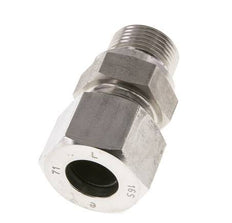 M22x1.5 Male x 16S Stainless steel Straight Cutting Ring 400 Bar DIN 2353