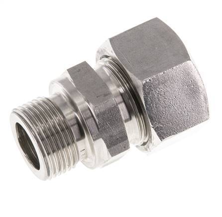 M22x1.5 Male x 18L Stainless steel Straight Cutting Ring 315 Bar DIN 2353