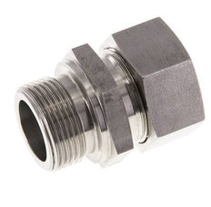 M33x2 Male x 28L Stainless steel Straight Cutting Ring 160 Bar DIN 2353