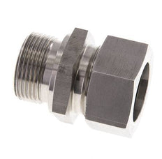 M33x2 Male x 28L Stainless steel Straight Cutting Ring 160 Bar DIN 2353