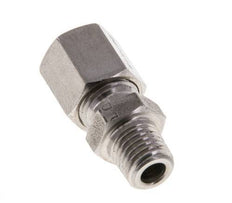M8x1 Male x 6LL Stainless steel Straight Cutting Ring 100 Bar DIN 2353