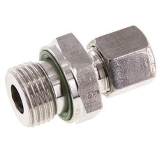 G 1/2'' Male x 8S Stainless steel Straight Cutting Ring with FKM Seal 630 Bar DIN 2353