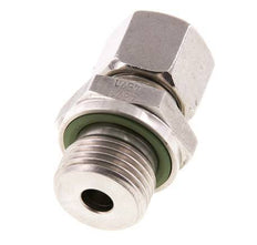 G 1/2'' Male x 10S Stainless steel Straight Cutting Ring with FKM Seal 630 Bar DIN 2353