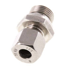 G 1/2'' Male x 10S Stainless steel Straight Cutting Ring with FKM Seal 630 Bar DIN 2353