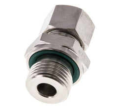 G 1/2'' Male x 12L Stainless steel Straight Cutting Ring with FKM Seal 315 Bar DIN 2353
