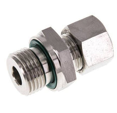 G 1/2'' Male x 12L Stainless steel Straight Cutting Ring with FKM Seal 315 Bar DIN 2353
