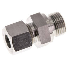 G 1/2'' Male x 12S Stainless steel Straight Cutting Ring with FKM Seal 630 Bar DIN 2353