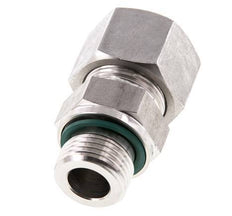 G 1/2'' Male x 16S Stainless steel Straight Cutting Ring with FKM Seal 400 Bar DIN 2353