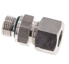 G 1/2'' Male x 16S Stainless steel Straight Cutting Ring with FKM Seal 400 Bar DIN 2353