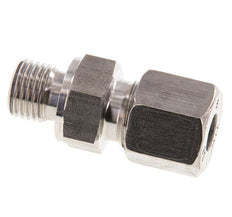 G 1/4'' Male x 8S Stainless steel Straight Cutting Ring with FKM Seal 630 Bar DIN 2353