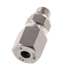 G 1/8'' Male x 6S Stainless steel Straight Cutting Ring with FKM Seal 630 Bar DIN 2353