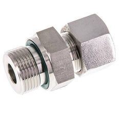 G 3/4'' Male x 16S Stainless steel Straight Cutting Ring with FKM Seal 400 Bar DIN 2353