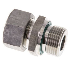 G 3/4'' Male x 18L Stainless steel Straight Cutting Ring with FKM Seal 315 Bar DIN 2353