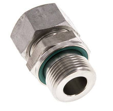 G 3/4'' Male x 18L Stainless steel Straight Cutting Ring with FKM Seal 315 Bar DIN 2353