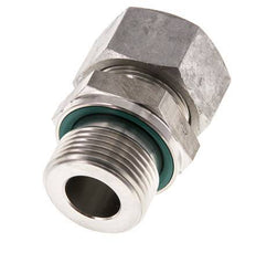G 3/4'' Male x 18L Stainless steel Straight Cutting Ring with FKM Seal 315 Bar DIN 2353