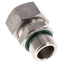 G 3/4'' Male x 22L Stainless steel Straight Cutting Ring with FKM Seal 160 Bar DIN 2353