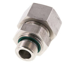 G 3/4'' Male x 25S Stainless steel Straight Cutting Ring with FKM Seal 400 Bar DIN 2353