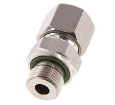 G 3/8'' Male x 10S Stainless steel Straight Cutting Ring with FKM Seal 630 Bar DIN 2353