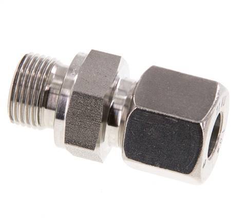 G 3/8'' Male x 10S Stainless steel Straight Cutting Ring with FKM Seal 630 Bar DIN 2353