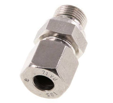 G 3/8'' Male x 10S Stainless steel Straight Cutting Ring with FKM Seal 630 Bar DIN 2353